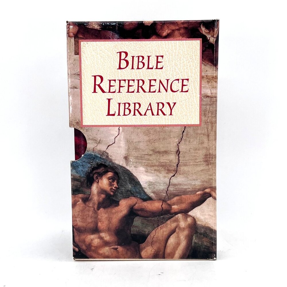 Bible Reference Library 3-Volume Box Set Vintage 1999 Almanac Facts Who's Who - Picture 5 of 16